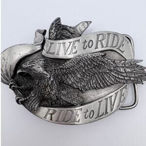 Bergamot 1981 Harley Davidson Tribute Belt Buckle